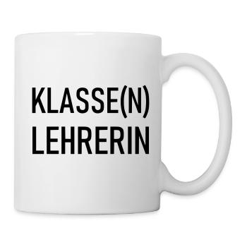 Klassenlehrerin - Tasse - Weiß - Rechts