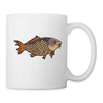Grumpy Carp - Mug - white - Right