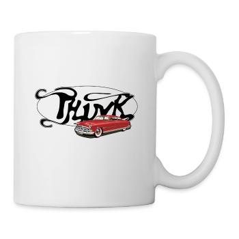 THINK Logo Classic - Mug blanc - blanc - Droite