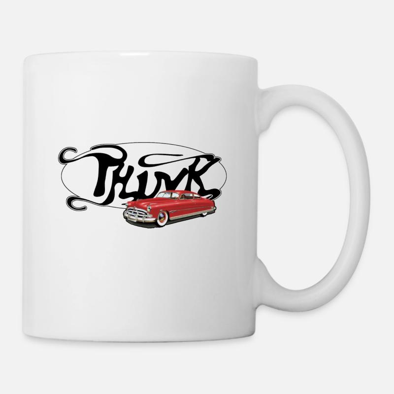 THINK Logo Classic - Tasse - Weiß