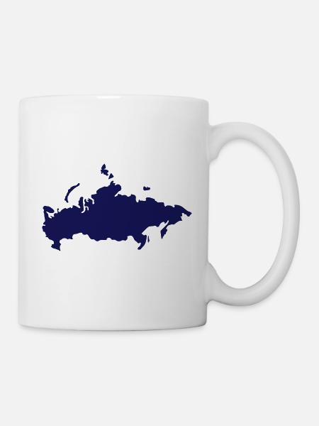 Russland - Tasse - Weiß