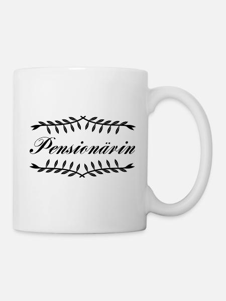 Pensionärin - Tasse - Weiß
