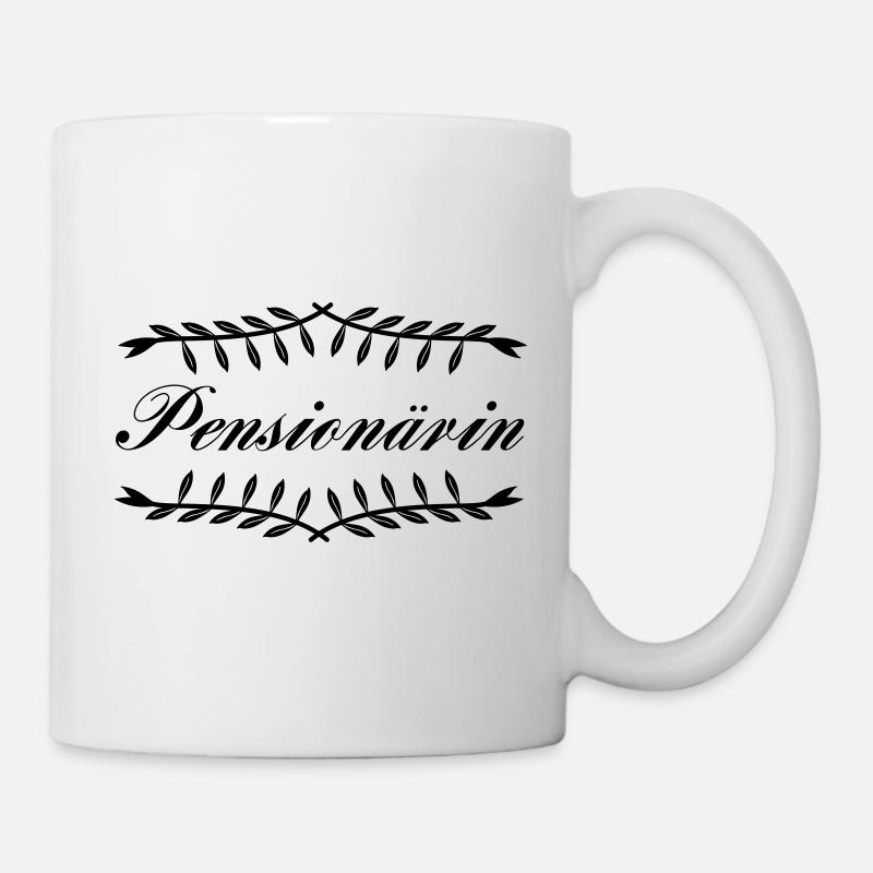 Pensionärin - Tasse - Weiß