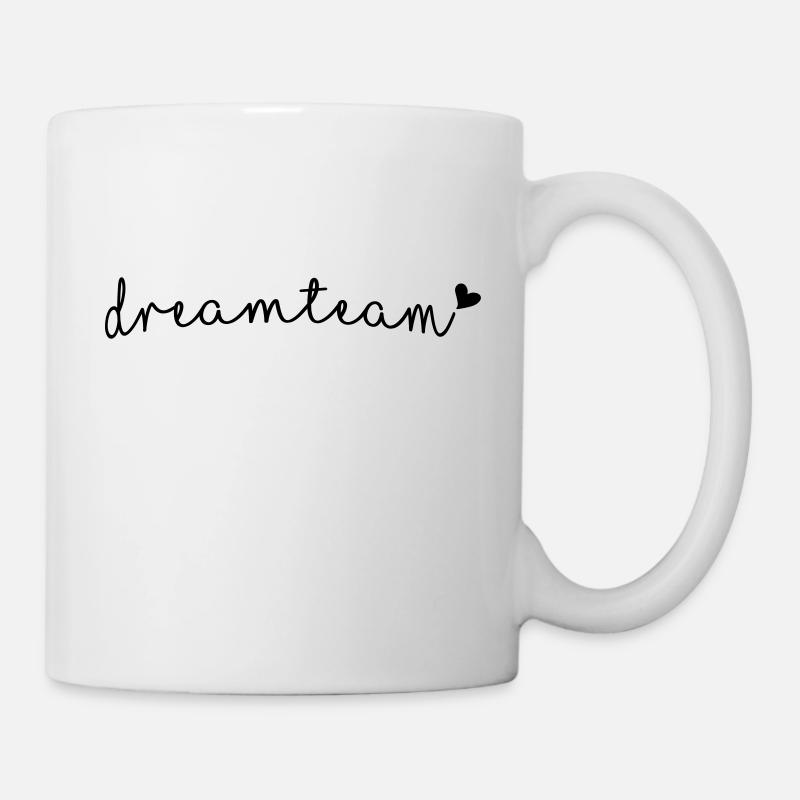 dreamteam - Tasse - Weiß