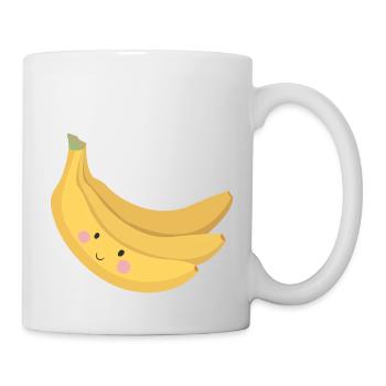Banane - Tasse - Weiß - Rechts