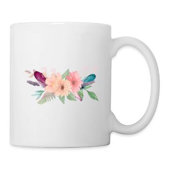 Flower bouquet customizable - Mug - white - Right