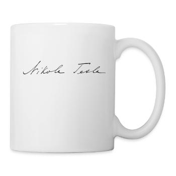 Nikola Tesla - Mug - white - Right