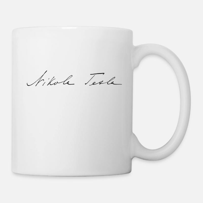 Nikola Tesla - Mug blanc - blanc