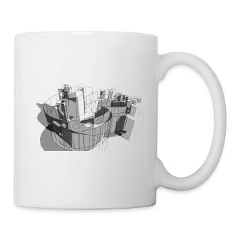 Architektur 011 - Tasse - Weiß - Rechts