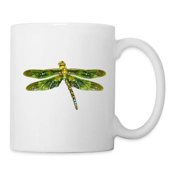 Libelle - Tasse - Weiß - Rechts