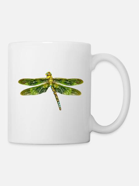libellule - Mug blanc - blanc