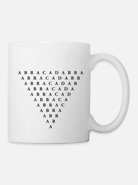 Abracadabra - Mug blanc - blanc