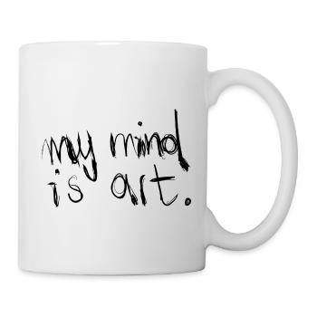 My Mind Is Art - Mug - white - Right
