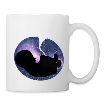 Bébé à ultrasons cadeaux de grossesse - Mug blanc - blanc - Droite