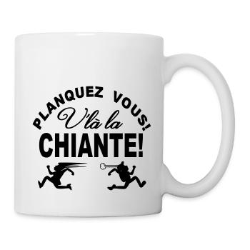HUMOUR CASQUETTE PERSONNALISER - Mug blanc - blanc - Droite