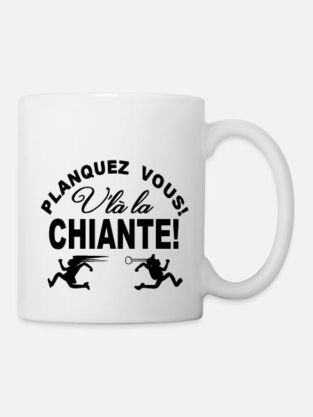 HUMOUR CASQUETTE PERSONNALISER - Mug blanc - blanc