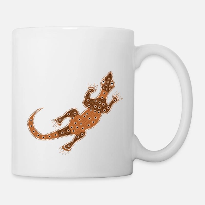 Waran - Tasse - Weiß