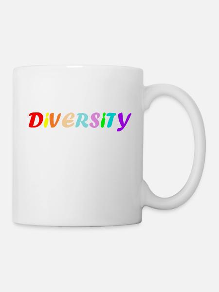 La diversité - Mug blanc - blanc