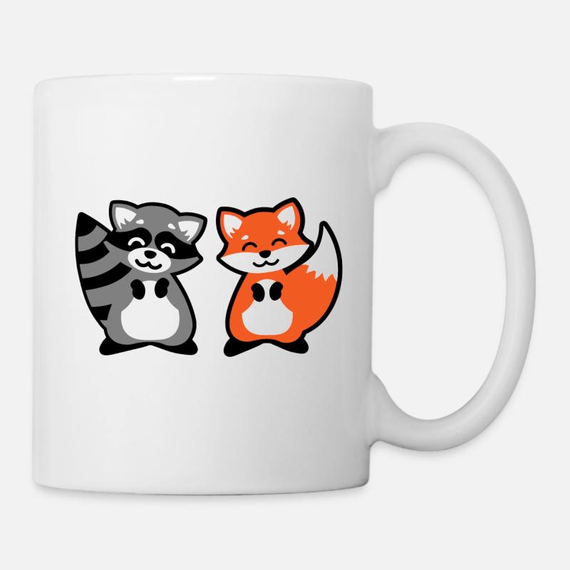 Tierkind Niedliche Tiere Geschenkidee Kinder - Tasse - Weiß