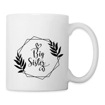 Große Schwester - Tasse - Weiß - Rechts