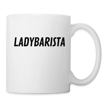 Lady Barista - Mug blanc - blanc - Droite