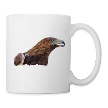 Steinadler - Tasse - Weiß - Rechts