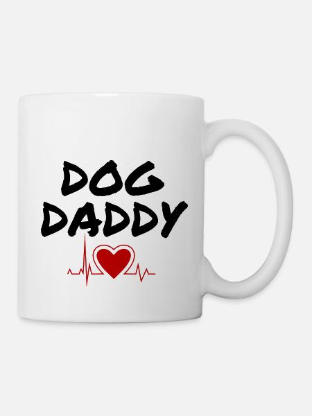 Dog Daddy Hundepapa Tierfreund Dog Hund Geschenk - Tasse - Weiß
