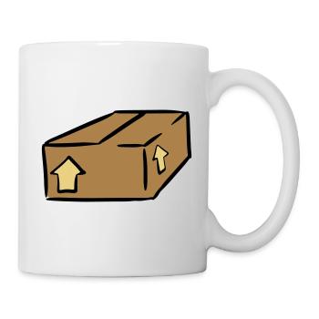 Paket Post Package Paquet - Mug - white - Right