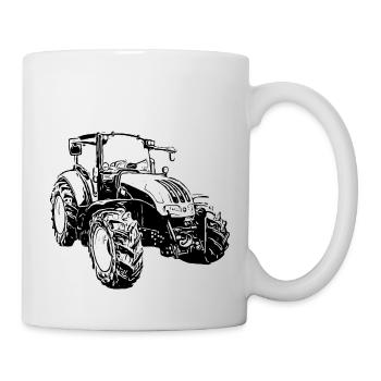 Tracteur Steyr Steyr Autriche / agriculteur / enfant du village - Mug blanc - blanc - Droite