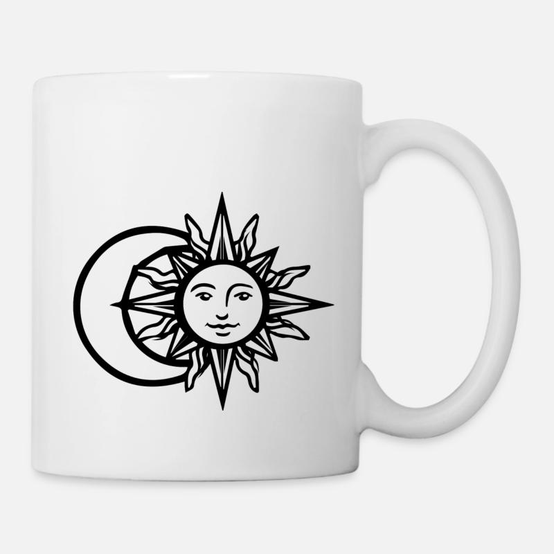 Sun & Moon - Mug - white