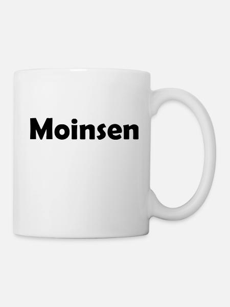 moinsen - Tasse - Weiß
