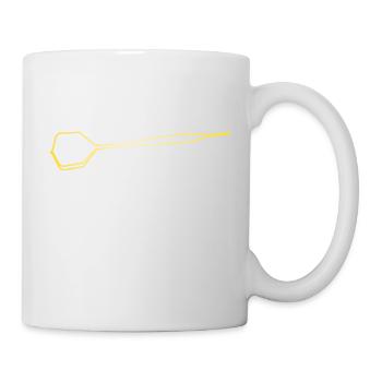 Dart Arrow Outline Darts Dart Bullseye Triple - Mug - white - Right