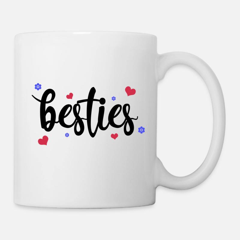 Besties (Besties) - Mug blanc - blanc