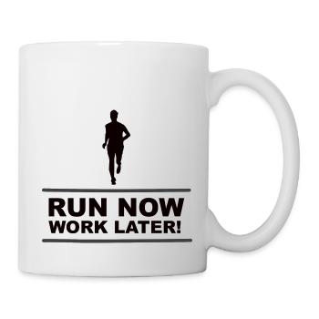 Running Jogging Work Gift - Mug - white - Right