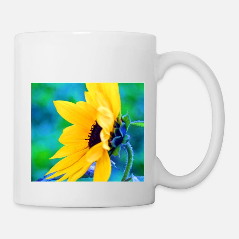 Sunflower - Mug - white