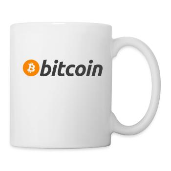 Bitcoin BTC: Official Logo - Mug - white - Right