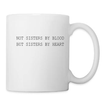 SISTERS BY HEART - Mug - white - Right