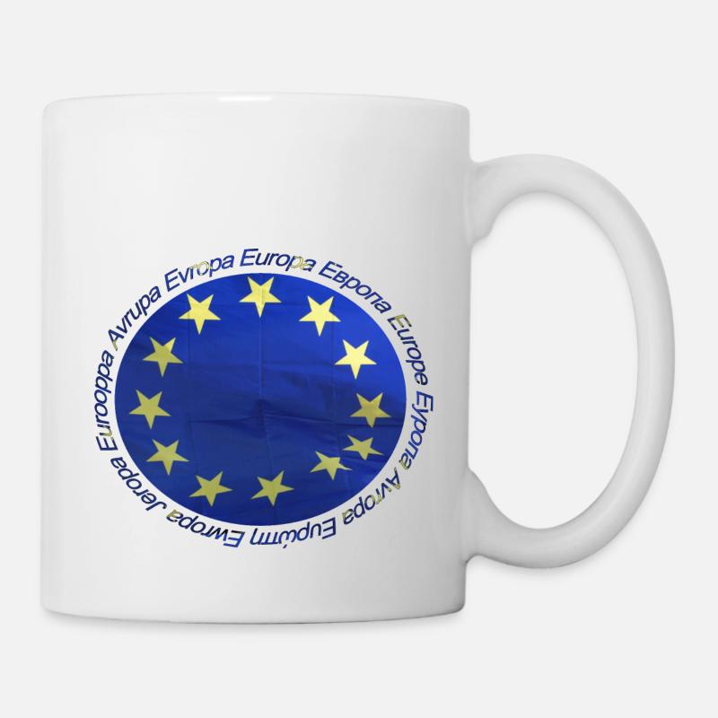 europa - Tasse - Weiß