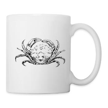 BLACK CRAB - Tasse - Weiß - Rechts