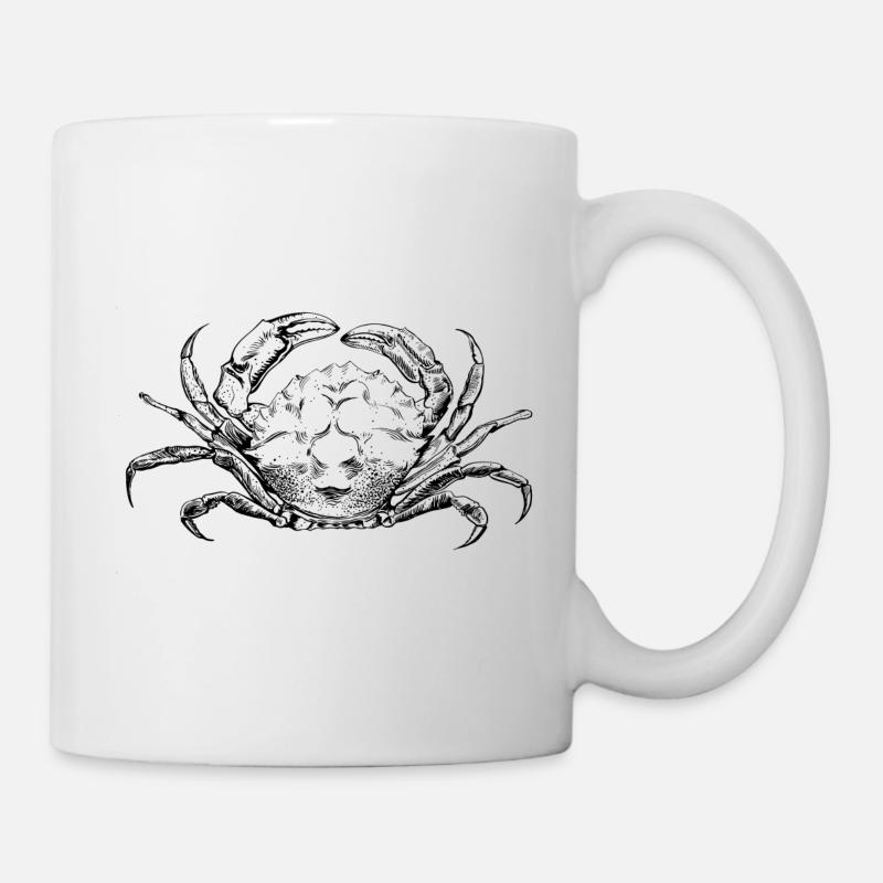 BLACK CRAB - Tasse - Weiß