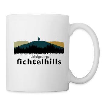 Fichtelgebirge Kösseine Schneeberg Ochsenkopf - Mug - white - Right