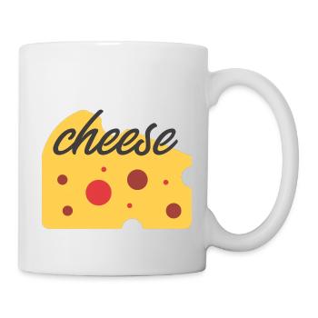 Cheese - Mug blanc - blanc - Droite