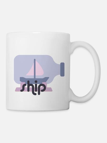 Ship - Tasse - Weiß