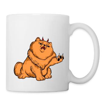 Lustige Katzen 10 - Tasse - Weiß - Rechts