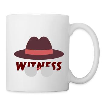 Witness - Tasse - Weiß - Rechts