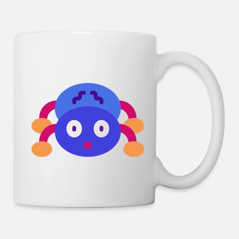 Araignée - Mug blanc - blanc