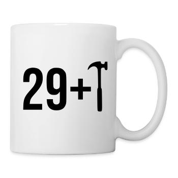 L’artisan a 30 ans - Mug blanc - blanc - Droite