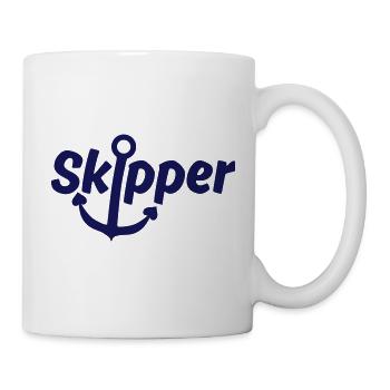 équipage - Skipper Voile Équipage Charter - Mug blanc - blanc - Droite