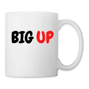 BIG UP - Tasse - Weiß - Rechts