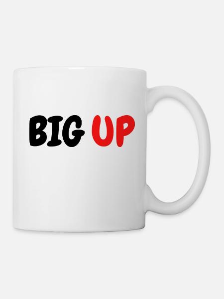 BIG UP - Tasse - Weiß